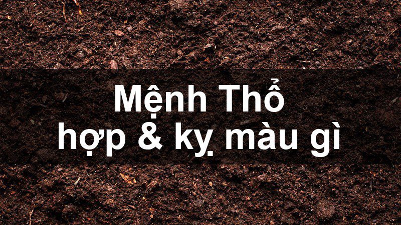 Mệnh Thổ hợp màu gì, kỵ màu gì? Năm sinh những người thuộc mạng Thổ Mệnh Thổ hợp màu gì, kỵ màu gì? Năm sinh những người thuộc mạng Thổ