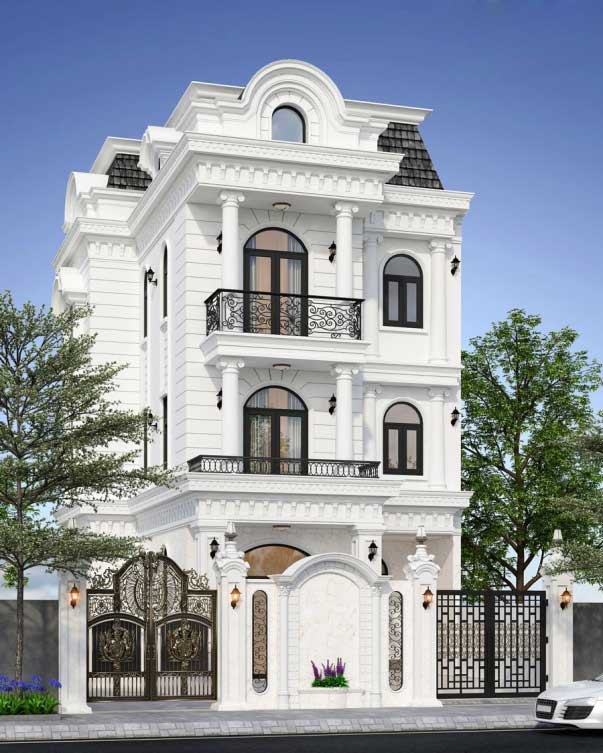 Biệt thự 3 tầng đẹp