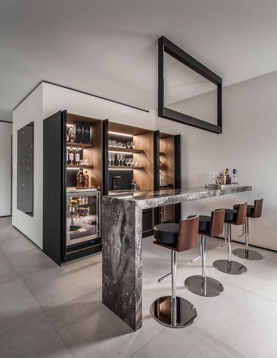 mẫu quầy bar gia đình đẹp