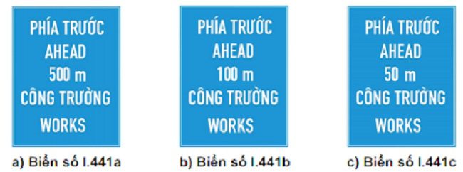 Mẫu biển báo công trường đang thi công hiện nay