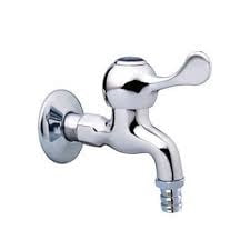 Vòi lạnh gắn tường có đầu răng - Cái