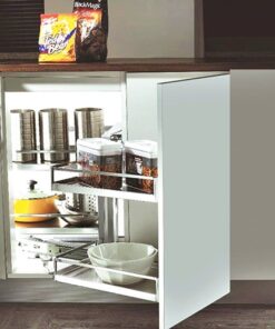 Giá góc liên hoàn nan thép bầu dục phủ công nghệ NANO cánh kéo mở phải 900 - Cái