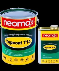 NEOMAX TOPCOAT T14 - Lớp phủ bảo vệ gốc polyurethane, (Chống tia cực tím, kháng mài mòn, bền màu, tăng giá trị thẩm mỹ cho công trình ). - 5kg/bộ
