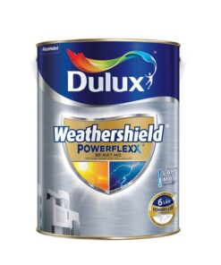 Sơn nước ngoại thất cao cấp DULUX WEATHERSHIELD POWERFLEXX. Mờ - GJ8 - 1L