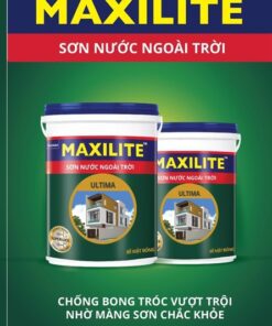 Sơn nước ngoài trời MAXILITE UL TIMA Bề Mặt Bóng - LU1(*) - 18L