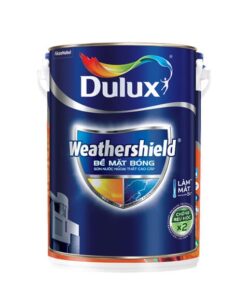 Sơn nước ngoại thất cao cấp DULUX WEATHERSHIELD Bề Mặt Bóng - BJ9 - 5L
