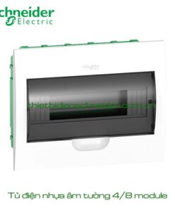 Tủ điện nhựa âm tường 4/8 Module - cái