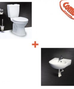 Bàn Cầu CT1325 + Lavabo L2152 + Phụ Kiện BS304A - bộ