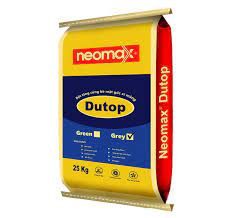 NEOMAX DUTOP GREEN- Bột tăng cứng gốc bề mặt gốc xi măng, màu xanh (Làm tăng khả năng chịu va đập và chống mài mòn, giảm thiểu sự hình thành bụi, bảo vệ lâu dài cho bề mặt sàn bê tông). - 25kg/bao