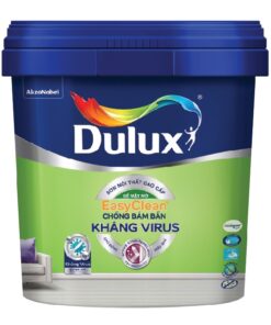 Sơn nước nội thất cao cấp DULUX EASYCLEAN CHỐNG BÁM BẨN KHÁNG VIRUS Bề mặt Mờ - E016M - 5L