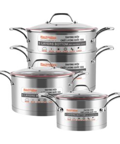 BỘ NỒI INOX HACHIMITSU HC 136 - Cái