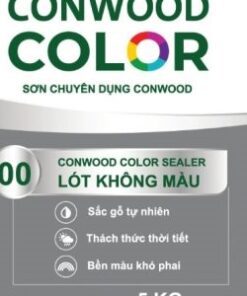 CONWOOD COLOR SEALER 00 LÓT KHÔNG MÀU 5KG - Thùng