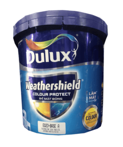 Sơn nước ngoại thất cao cấp DULUX WEATHERSHIELD COLOUR PROTECT Bề Mặt Bóng - E023 - 5L