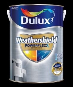 Sơn nước ngoại thất cao cấp DULUX WEATHERSHIELD POWERFLEXX. Bóng - GJ8B - 5L